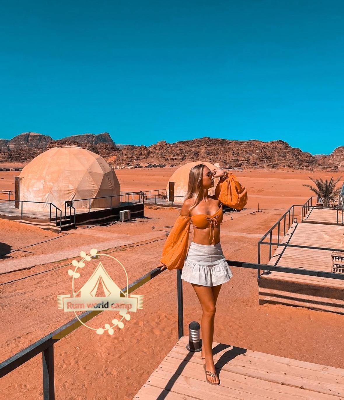 Rum World Bubble Luxury Camp Wadi Rum Exteriér fotografie