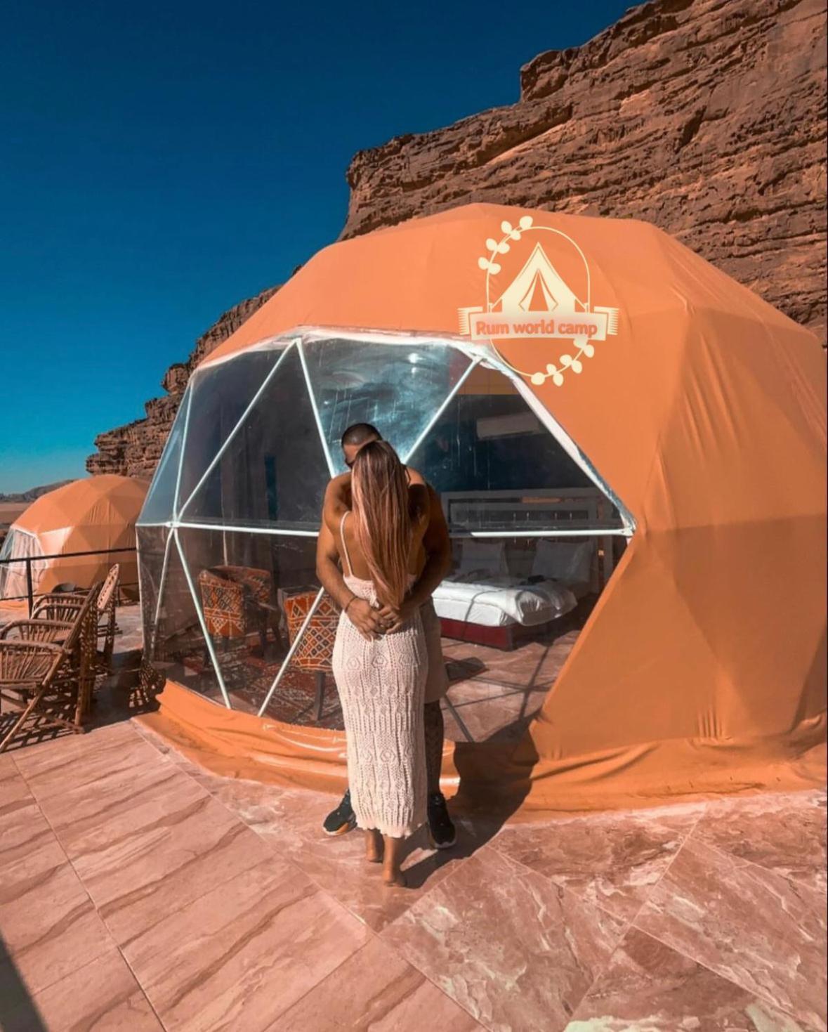 Rum World Bubble Luxury Camp Wadi Rum Exteriér fotografie