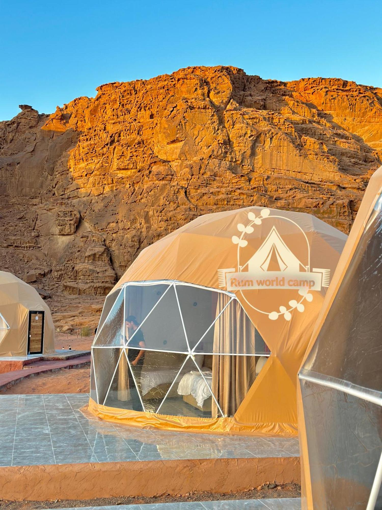 Hotel Rum World Luxury Camp Wadi Rum Exteriér fotografie