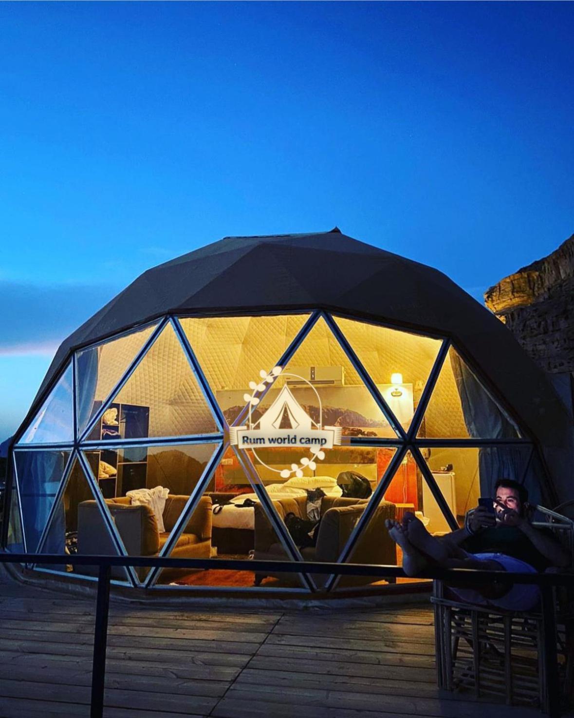 Rum World Bubble Luxury Camp Wadi Rum Exteriér fotografie